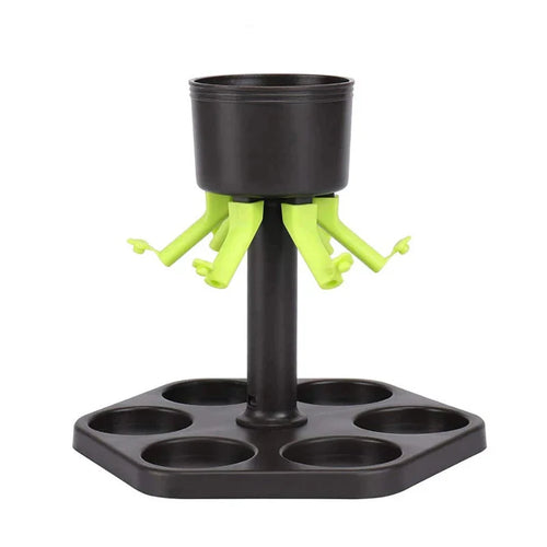 6 Shot Glass Dispenser Liquor Drinking Tools Bar Accessories | Bowlift