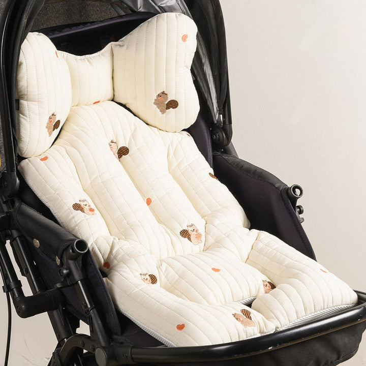 Comfortable Stroller Cushion with Stylish Prints Bowlift