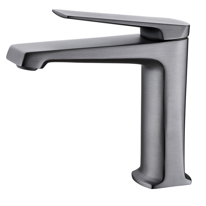 BowLift | Modern basin tap lever handle copper low arc basin tap