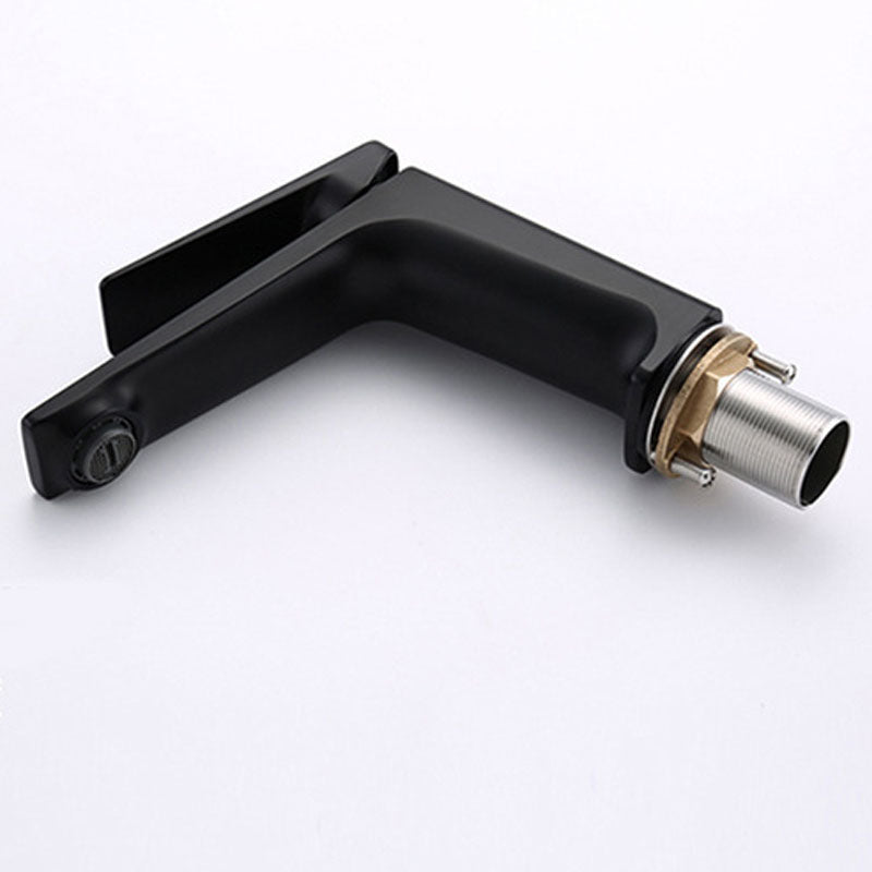 BowLift | Modern basin tap lever handle copper low arc basin tap