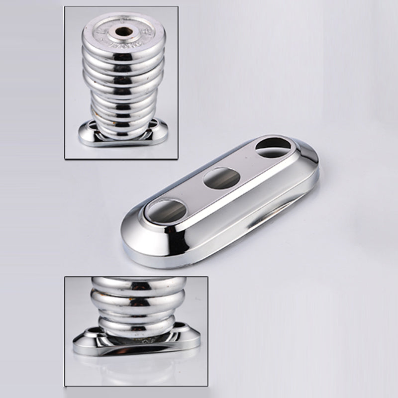 BowLift | 2-Handle Brushed Nickel Widespread Faucet 2-Hole Centered Bathroom Sink Faucet with Brass