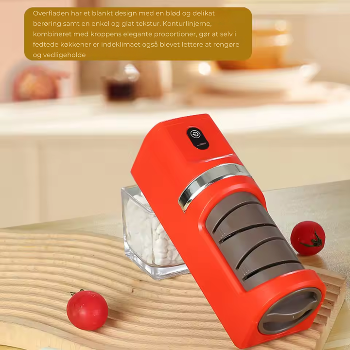 Electric knife sharpener with battery 1200mAh | Bowlift