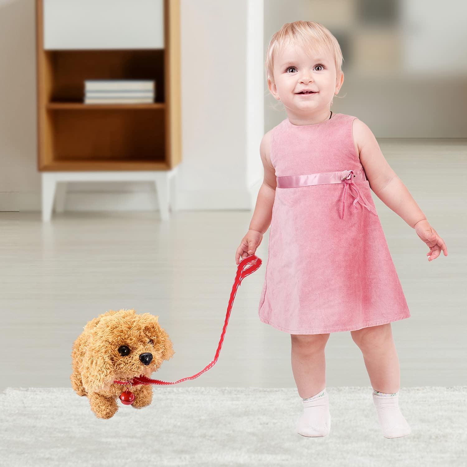 BowLift | Electronic Interactive Plush Puppy Toy
