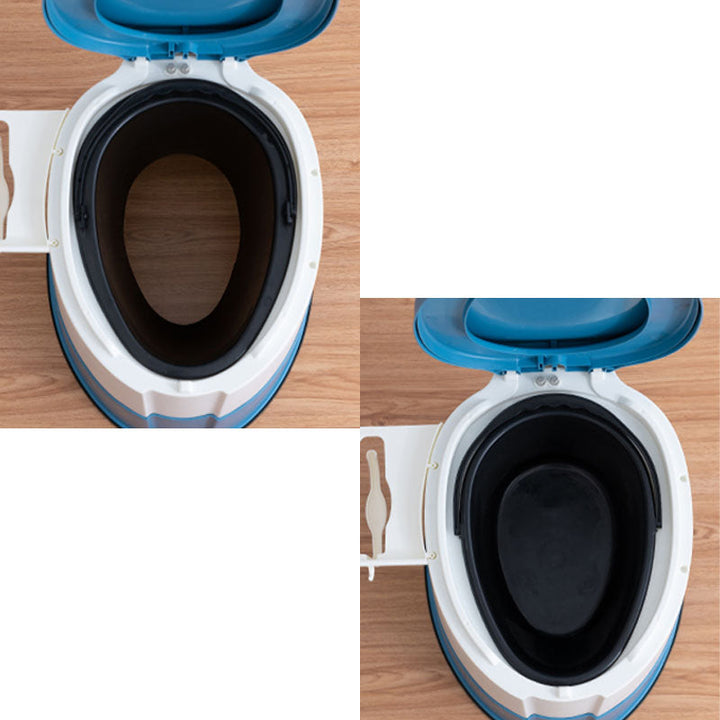 BowLift | Modern flush toilet plastic round floor-mounted toilet bowl for bathroom