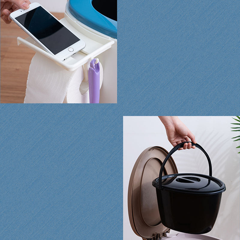 BowLift | Modern flush toilet plastic round floor-mounted toilet bowl for bathroom