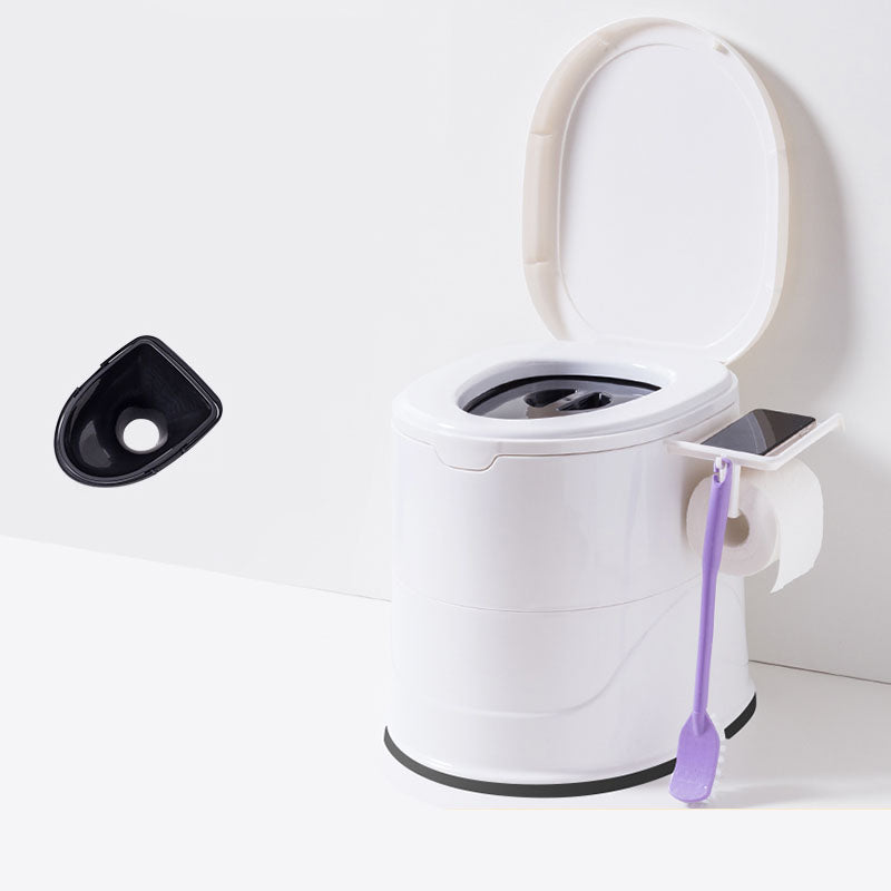 BowLift | Floor-mounted Plastic WC One-piece WC Modern Toilet Bowl