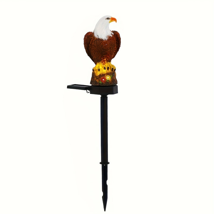 SolarGlow Eagle - Stylish Solar Lamp for Garden Lighting | Bowlift