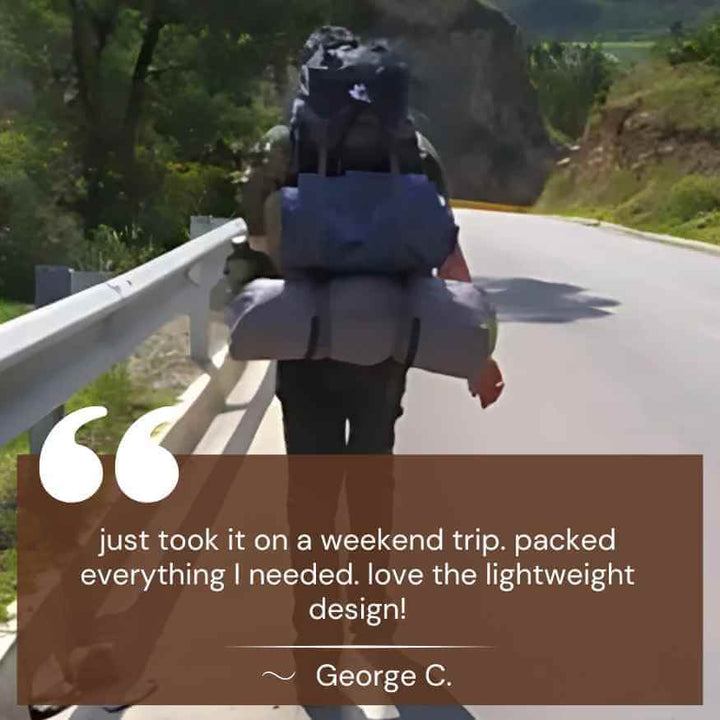 BowLift | 60L Waterproof Hiking Backpack | Lightweight, Ergonomic Design & Smart Storage for Day Hikes and Expeditions