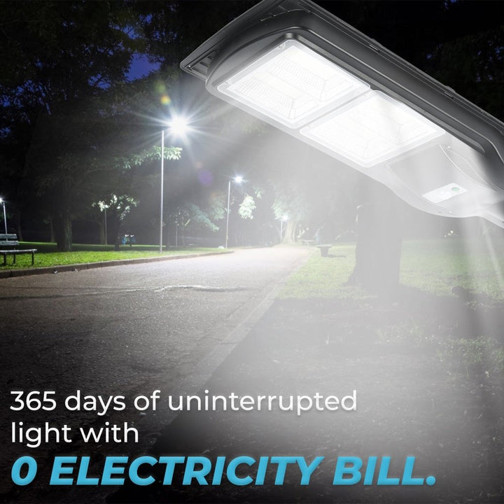 Solar LED Outdoor Lamp - Sustainable Lighting | Bowlift
