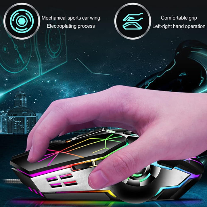 BowLift | 87-Key Mechanical Gaming Keyboard RGB Backlit Blue Switch