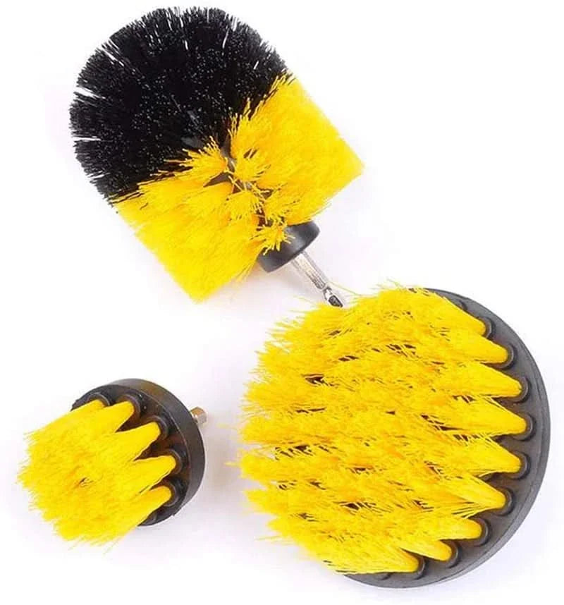 BowLift | 3-Piece Drill Brush Cleaning Attachment Set