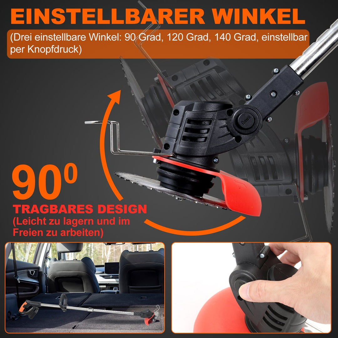 Battery Lawn Trimmer 21V 8000 RPM | Bowlift