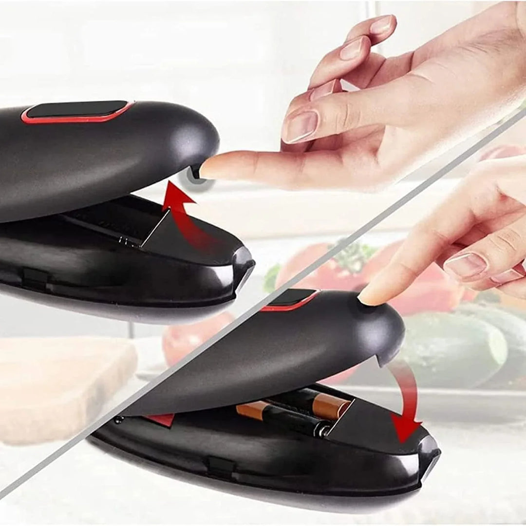 BowLift | Automatic Can Opener with Ergonomic Handle and One-Button Operation