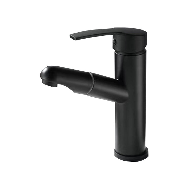 BowLift | Pull-out simple bathroom sink tap 1 hole single lever faucet