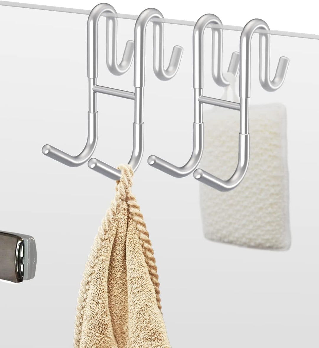 BowLift | Rust-resistant door-mounted shower hook – Strong multifunctional hanging hook