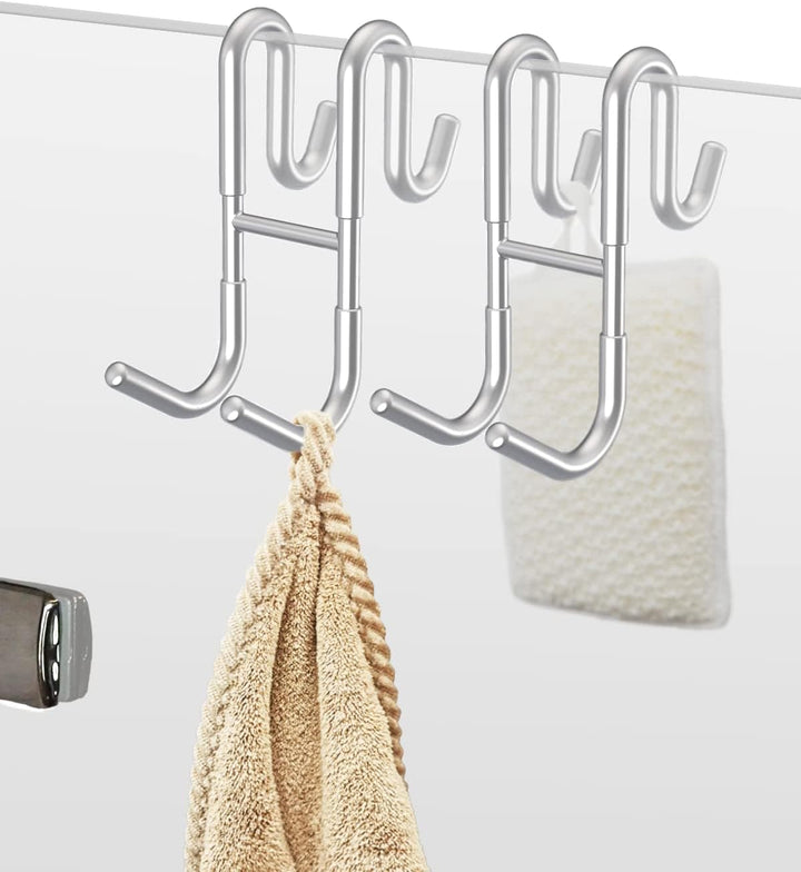 BowLift | Rust-resistant door-mounted shower hook – Strong multifunctional hanging hook