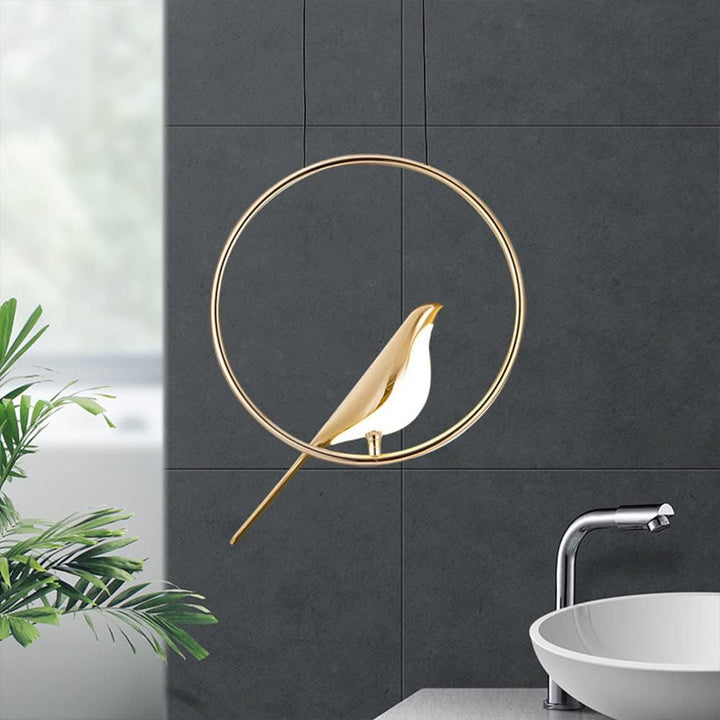 BowLift | BirdLume Light – Unique LED pendant lamp with bird design