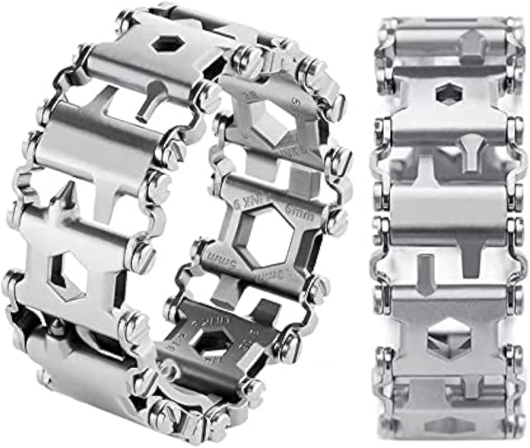 BowLift | 29-in-1 Stainless Steel Multitool Bracelet