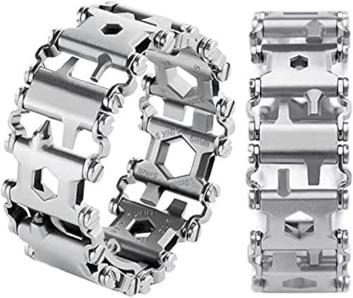 BowLift | 29-in-1 Stainless Steel Multitool Bracelet