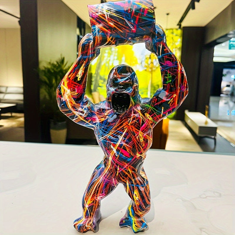 BowLift | Luxury Graffiti Donkey Kong Barrel Sculpture