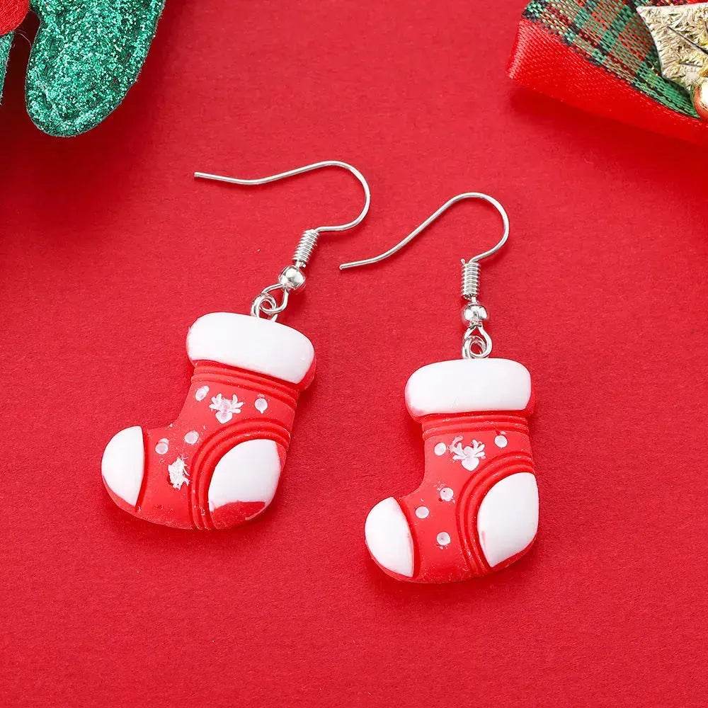 BowLift | Creative Cartoon Christmas Earrings Fashion