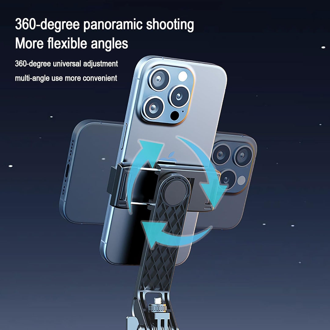 BowLift | 70" Foldable Bluetooth Quad-Pod Selfie Stand