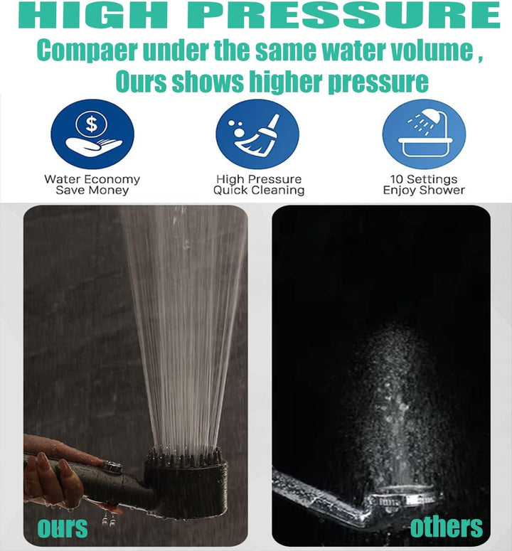 BowLift | PureStream Pro Shower Head with Handheld