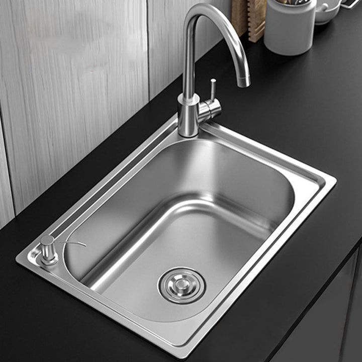 BowLift | Modern Workstation Sink Stainless Steel Drain Arrangement and Faucet Kitchen Sink