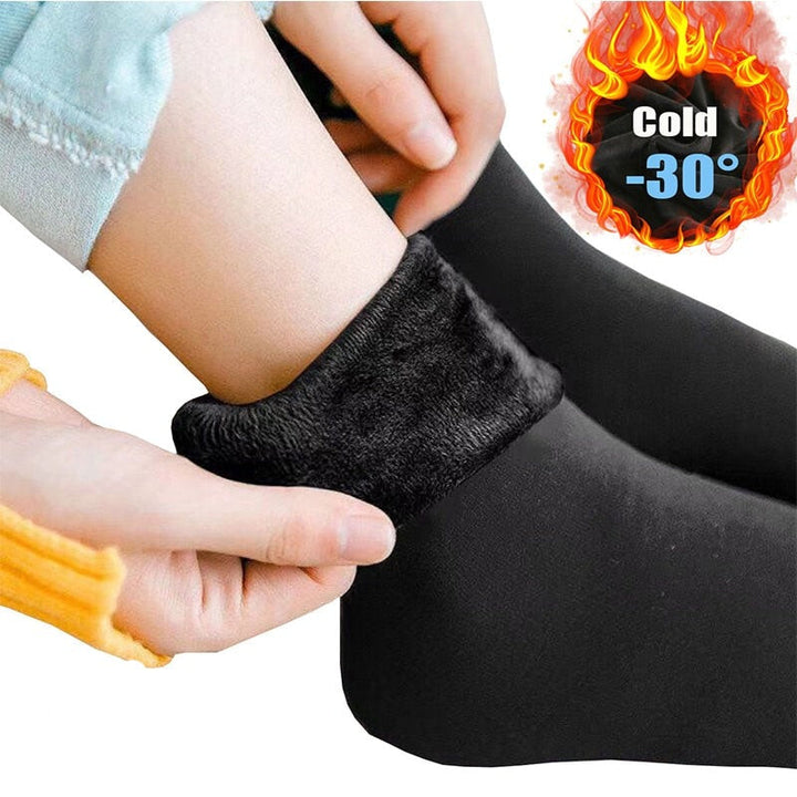 BowLift | Thermal Touch Winter Warm Solid Thick Socks