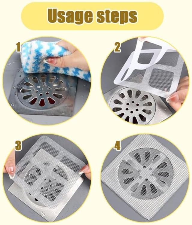 BowLift | Disposable Hair Drain Stickers