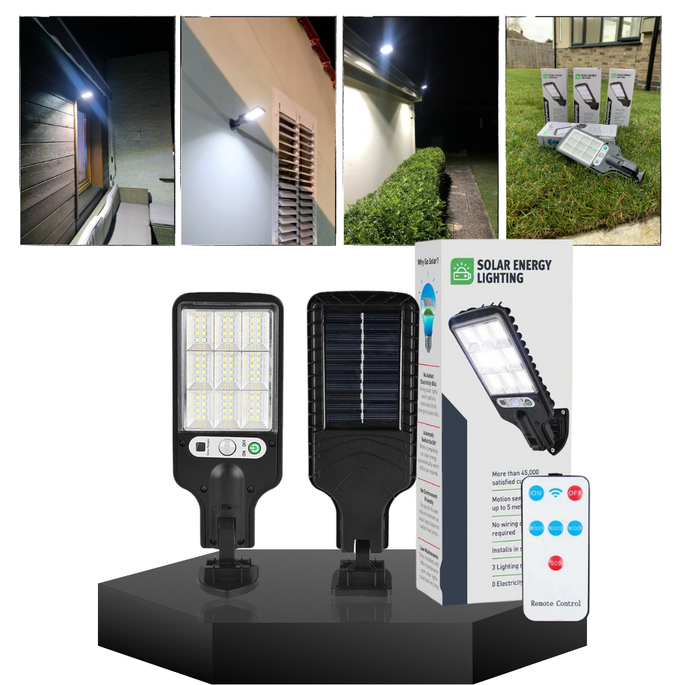 Solar LED Outdoor Light with Motion Sensor – Raylux Motion | Bowlift