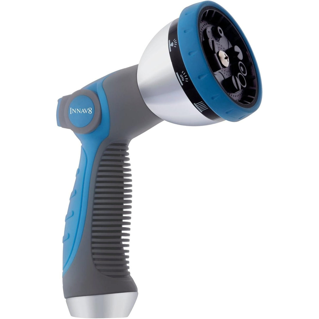 BowLift | UltraFlow Hose Nozzle | 10-Pattern High-Pressure Sprayer for Garden