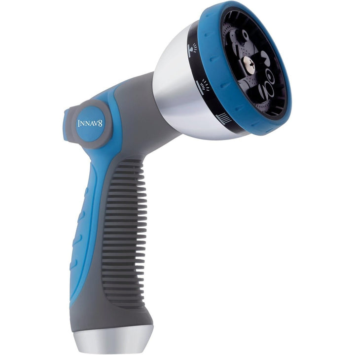 BowLift | UltraFlow Hose Nozzle | 10-Pattern High-Pressure Sprayer for Garden