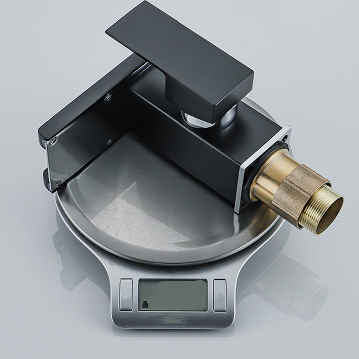 BowLift | Contemporary Sink Faucet Solid Color Low Arc Bathroom Sink Faucet