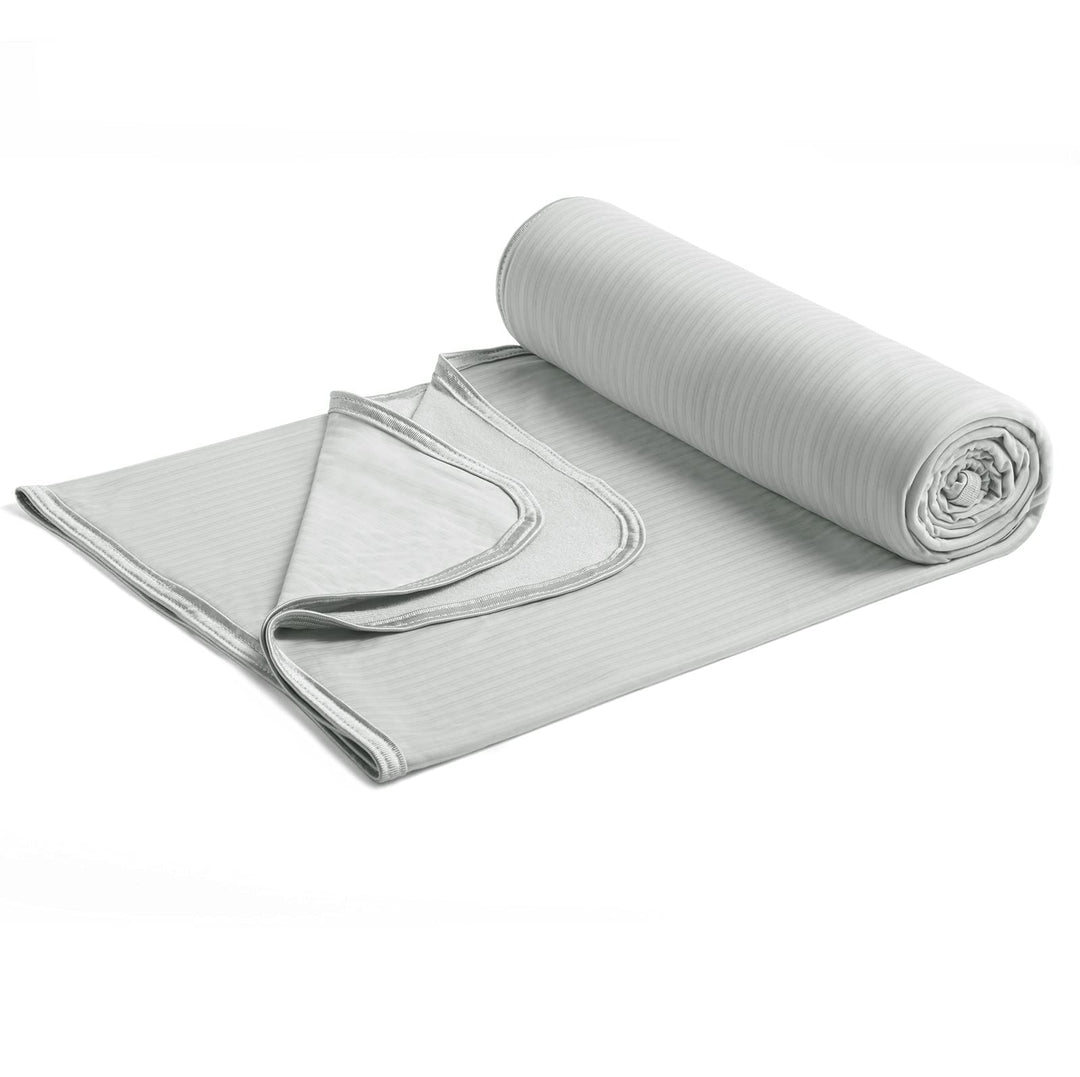 Cooling Blanket –   Q-Max>0.5, Lightweight Bamboo Fiber, Breathable & Soft, All-Season Cool Comfort | Bowlift