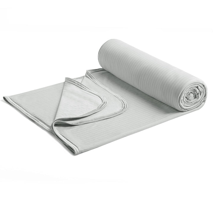 Cooling Blanket –   Q-Max>0.5, Lightweight Bamboo Fiber, Breathable & Soft, All-Season Cool Comfort | Bowlift
