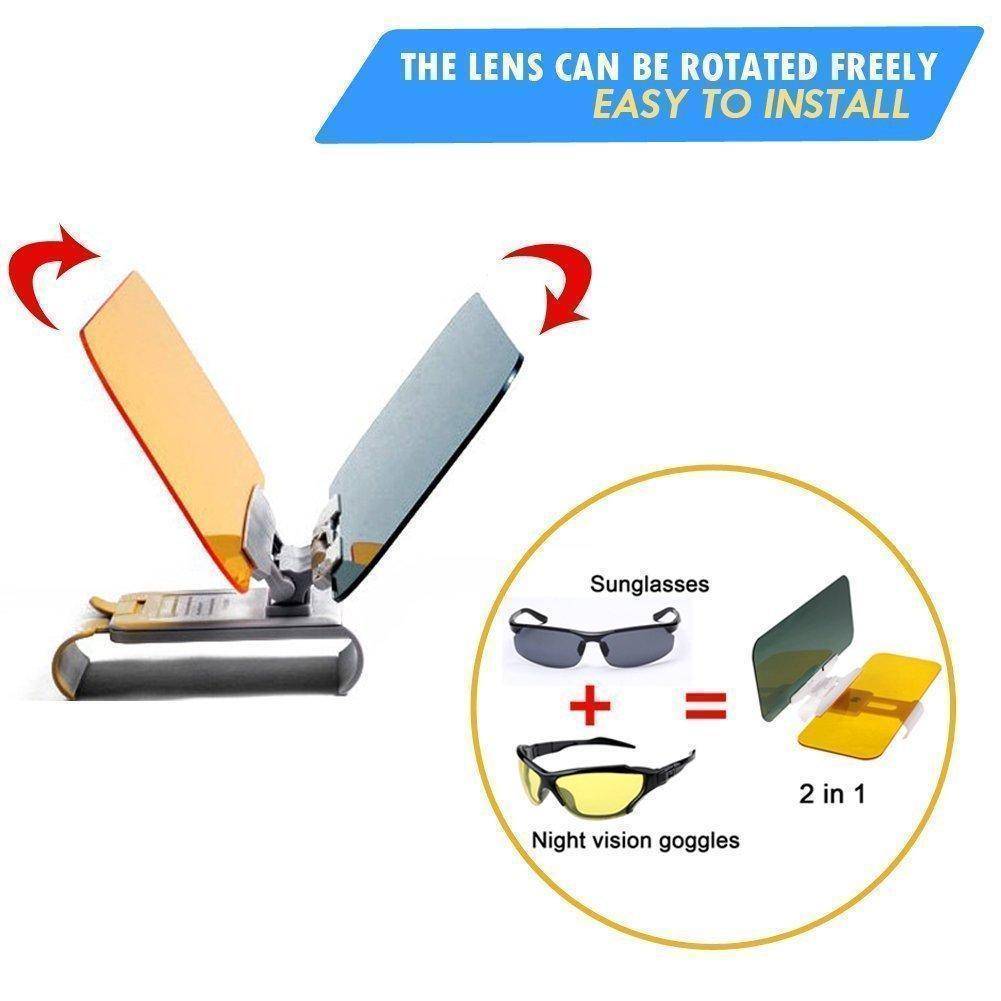 BowLift | Day and Night Anti-Glare Car Windshield Visor