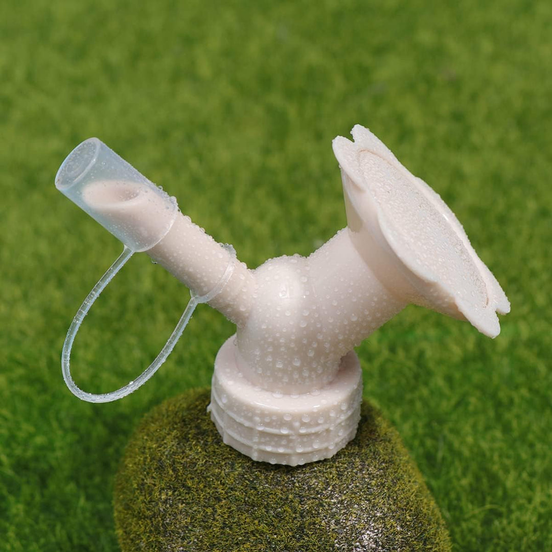 BowLift | 2-in-1 Double Cap Bottle Spray Nozzle – Mini Spray Head for Garden Irrigation