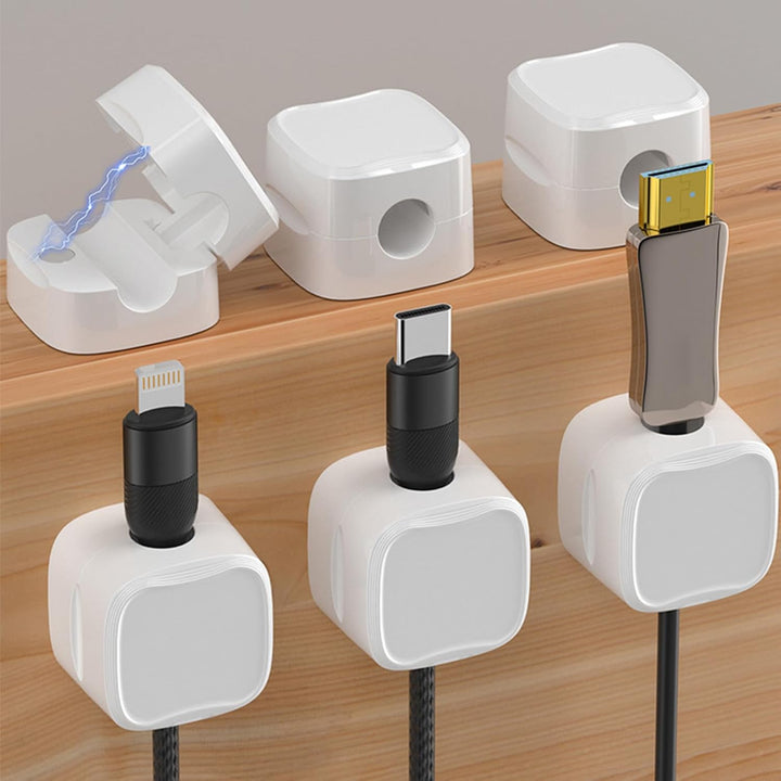 BowLift | Magnetic Cable Organizer Clips