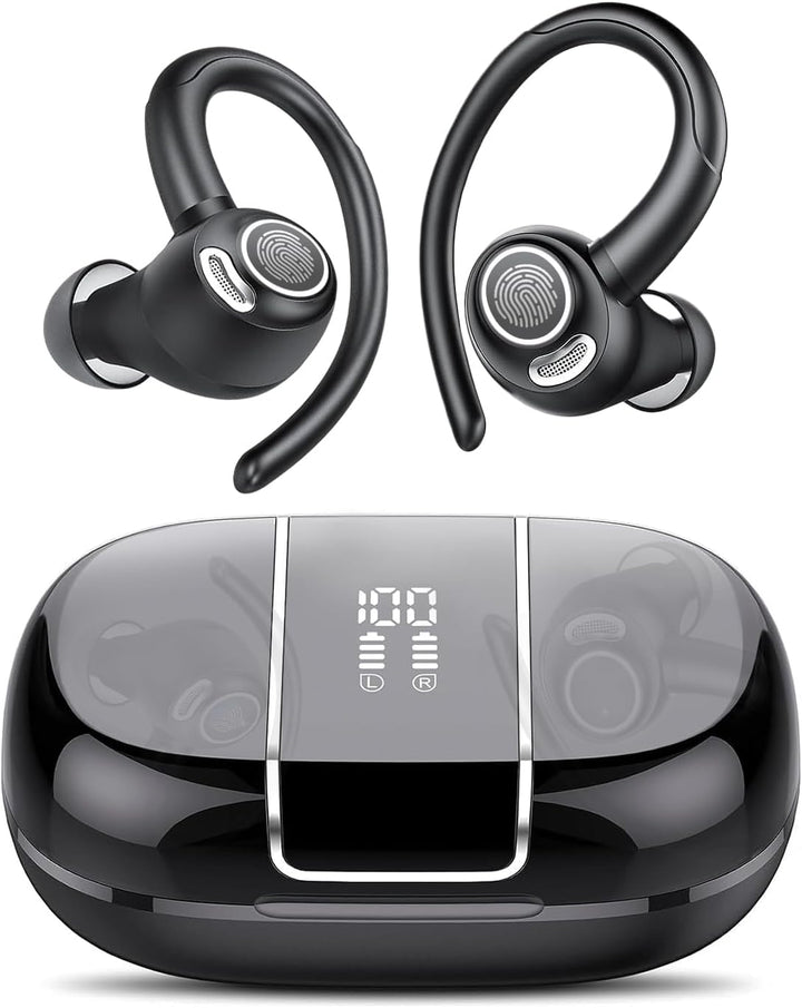 BowLift | Wireless Bluetooth 5.3 Sport Earbuds with Noise Reduction and 48H Playback – Zeyora