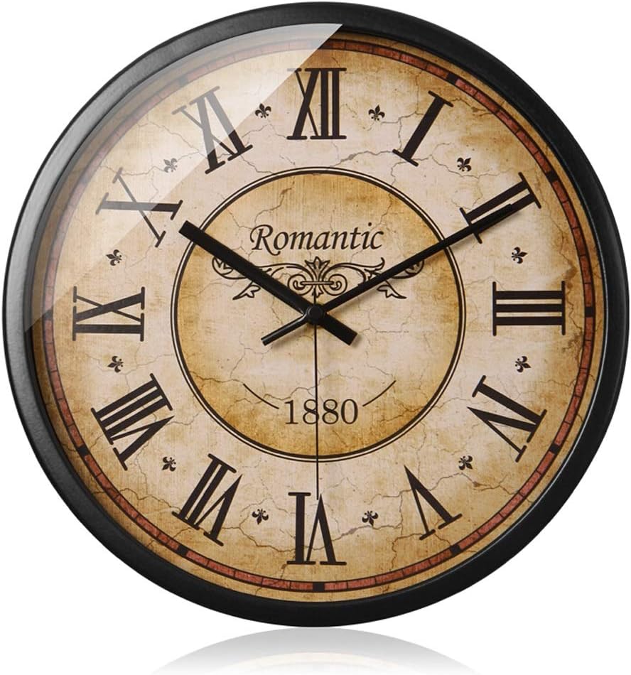 BowLift | ClassicTick - Vintage Metal Clock