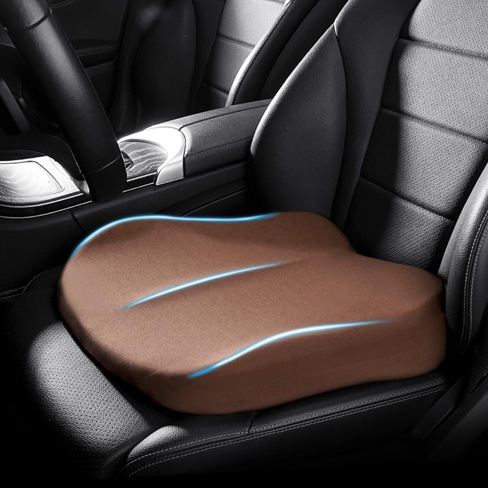 BowLift | ZitComfort Ergonomic Seat Booster Cushion for Car & Office – Better Seat Height and Posture