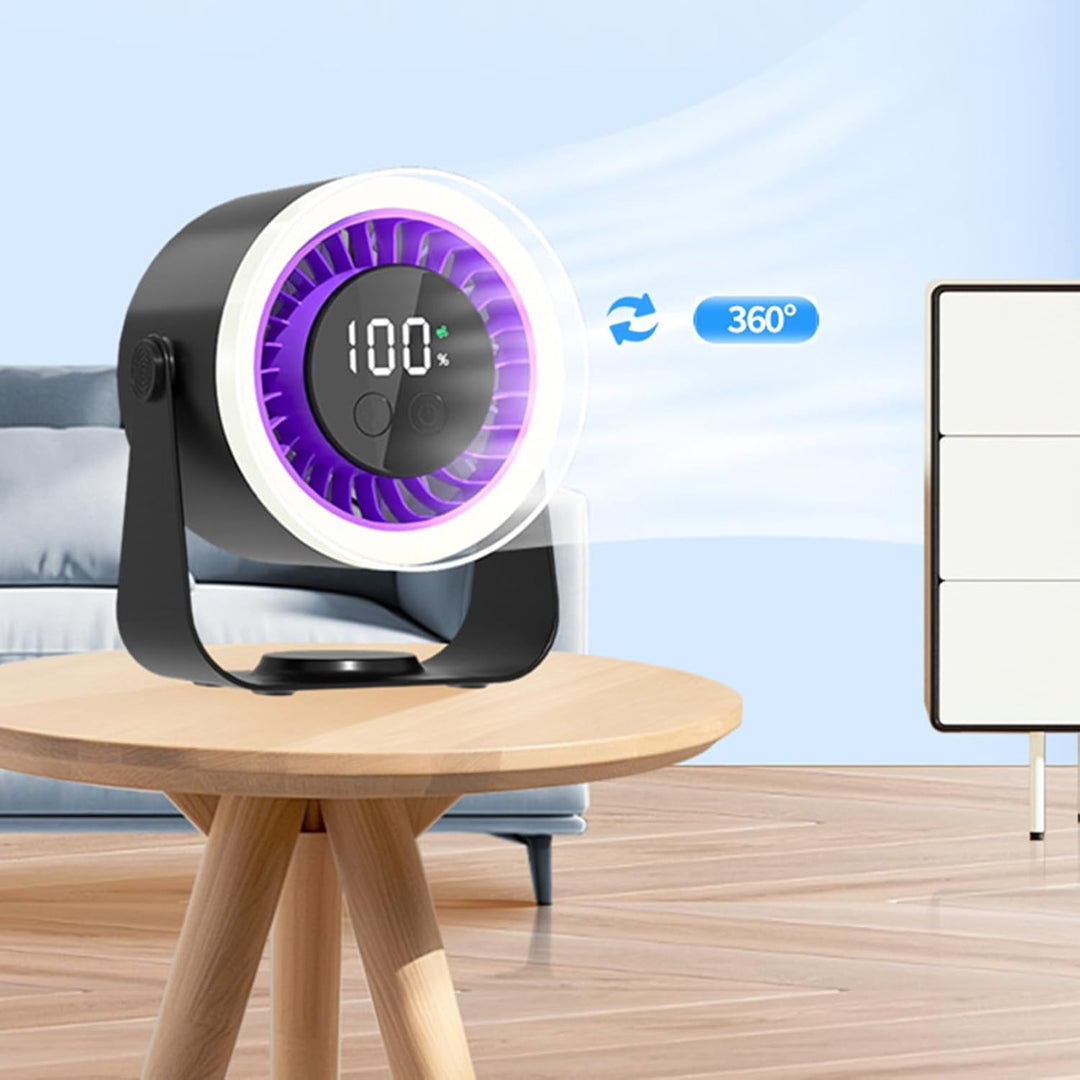 Silent Desk Fan – Auralis | Bowlift