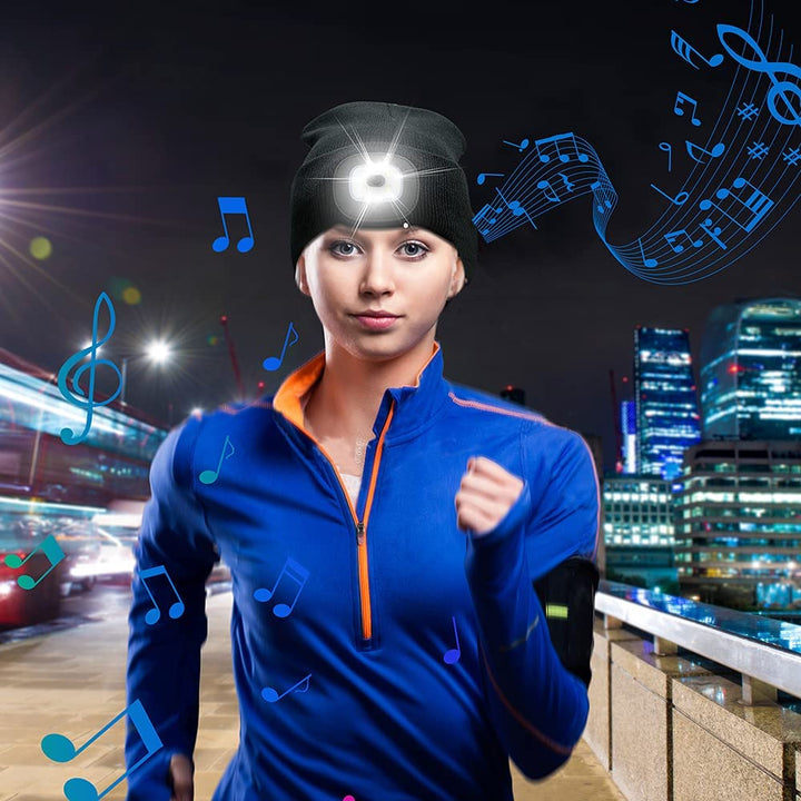 BowLift | Bluetooth Beanie Hat Light Wireless Headphones