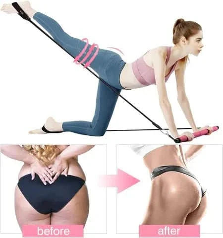 BowLift | Portable Pilates training device with resistance bands
