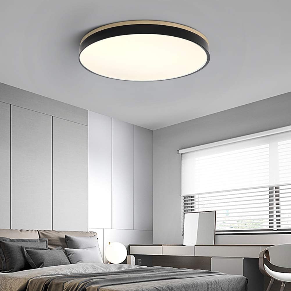 BowLift | Ceiling Light Modern Wood LED Flush Fitting
