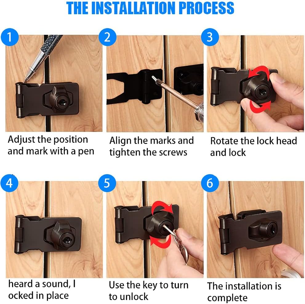 BowLift | Heavy Duty Keyed Hasp Lock