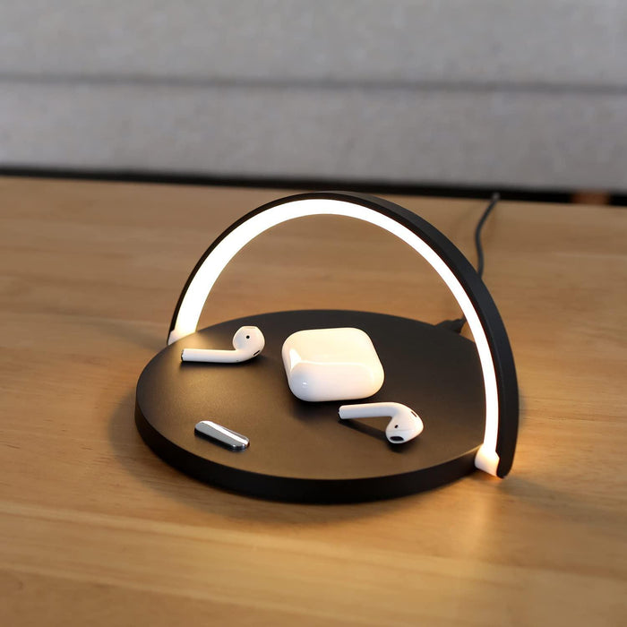 BowLift | ChargeGlow – Wireless Charge Lamp for Stylish Lighting and Charging in One