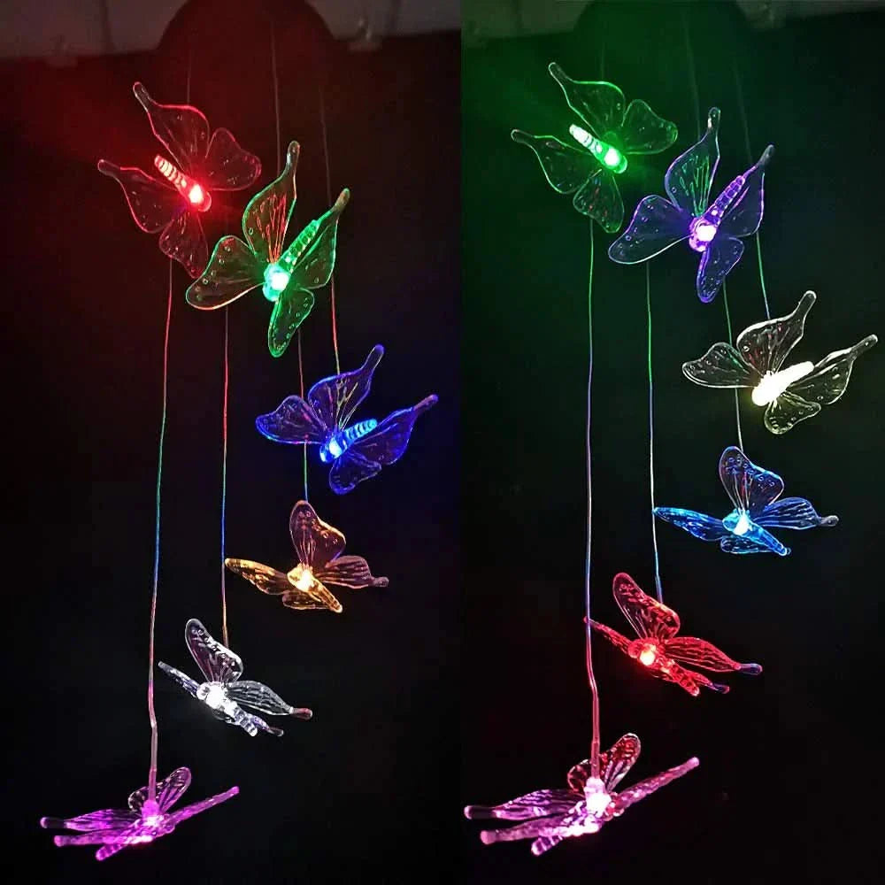 BowLift | Solar Butterfly Lamps – Colorful Garden Lighting