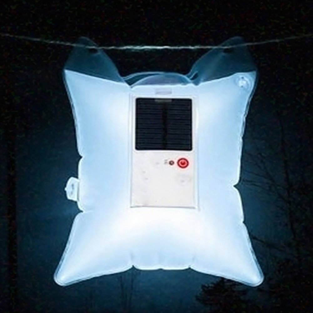 BowLift | Solar lamp in transparent bag – Energy-saving LED lamp for garden and outdoor use